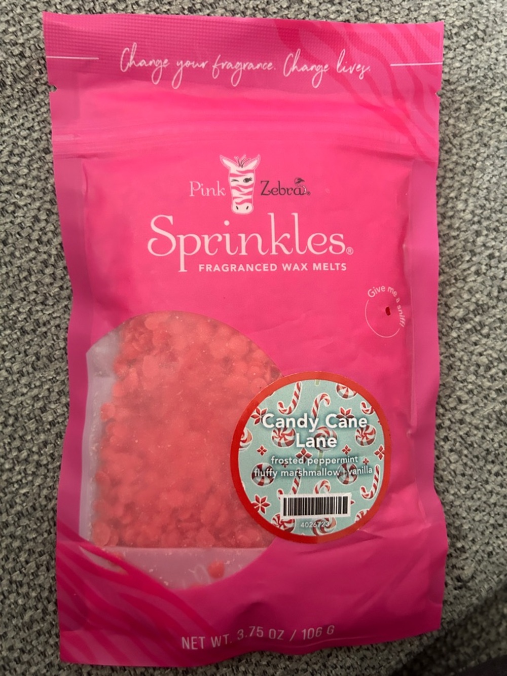 Pink Zebra Sprinkles Wax Melts - Hot Pink